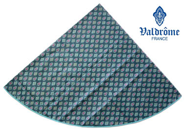 Round Tablecloth Coated (VALDROME / Calisson. emeraude) - Click Image to Close